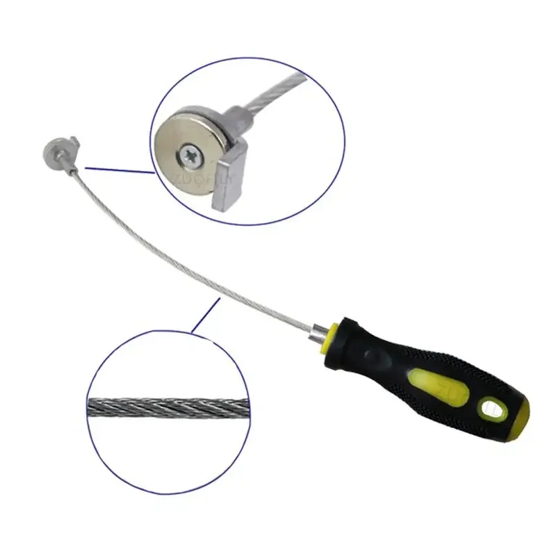 

1Pcs Oil Sump Drain Plug Key Socket with Magnetic Sump Removal Tool Auto Repair Tools Gearbox Oil Drain Screw Disassembly Tool