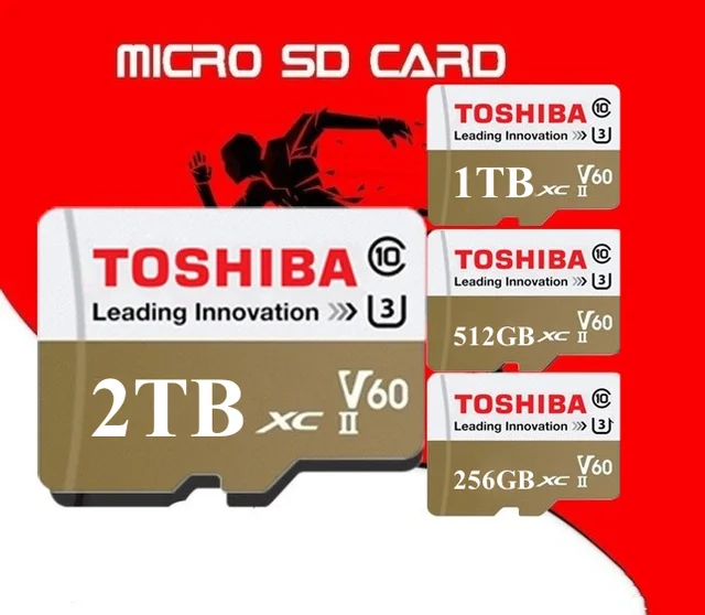 DZ High-Speed Memory Cards: 2TB-256GB, USB Drive,