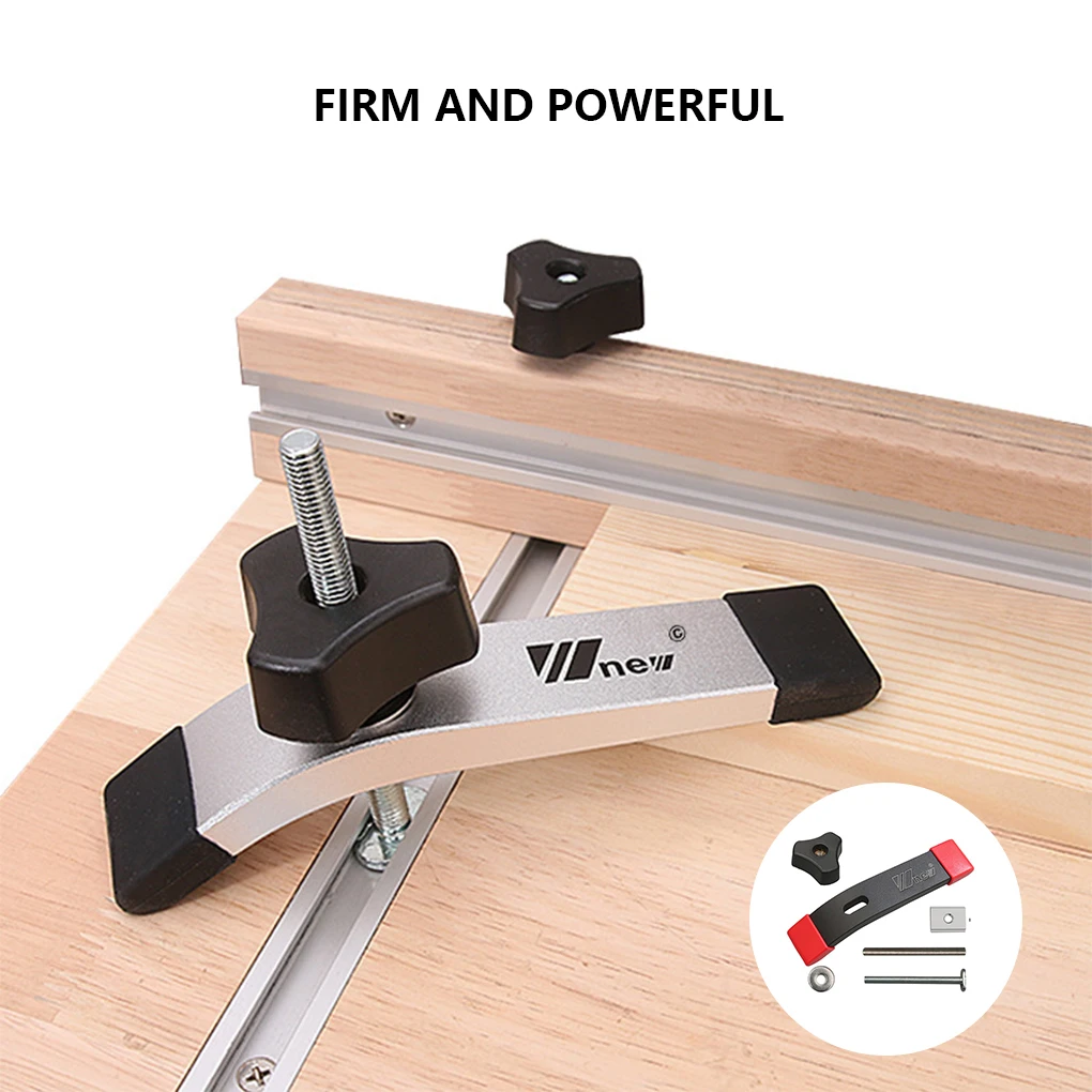 

Woodworking Ruter Table T Track Quickly Clamp Set Professional Home