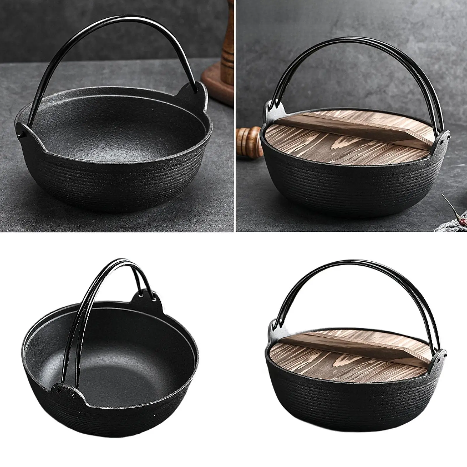 Sukiyaki Nabe Pot Japanese Design Cookware Tableware Easy Cleaning Utensil Cooking Pot Stockpot for Outdoor Restaurants Stews Sukiyaki Nabe Pot Japanese Design Cookware Tableware Easy Cleaning Utensil Cooking Pot Stockpot for Outdoor Restaurants Stews