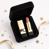 Rouge à lèvres YSL Rouge Pur Couture Satin Mini NM Nu Muse 1,3 g, hydratant, longue tenue, avec des céramides, soin nourrissant pour les lèvres 6