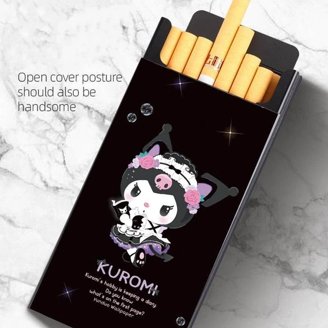 Buy Anime Girl Cigarette Case Business Card ID Holder Wallet Online in  India  Etsy