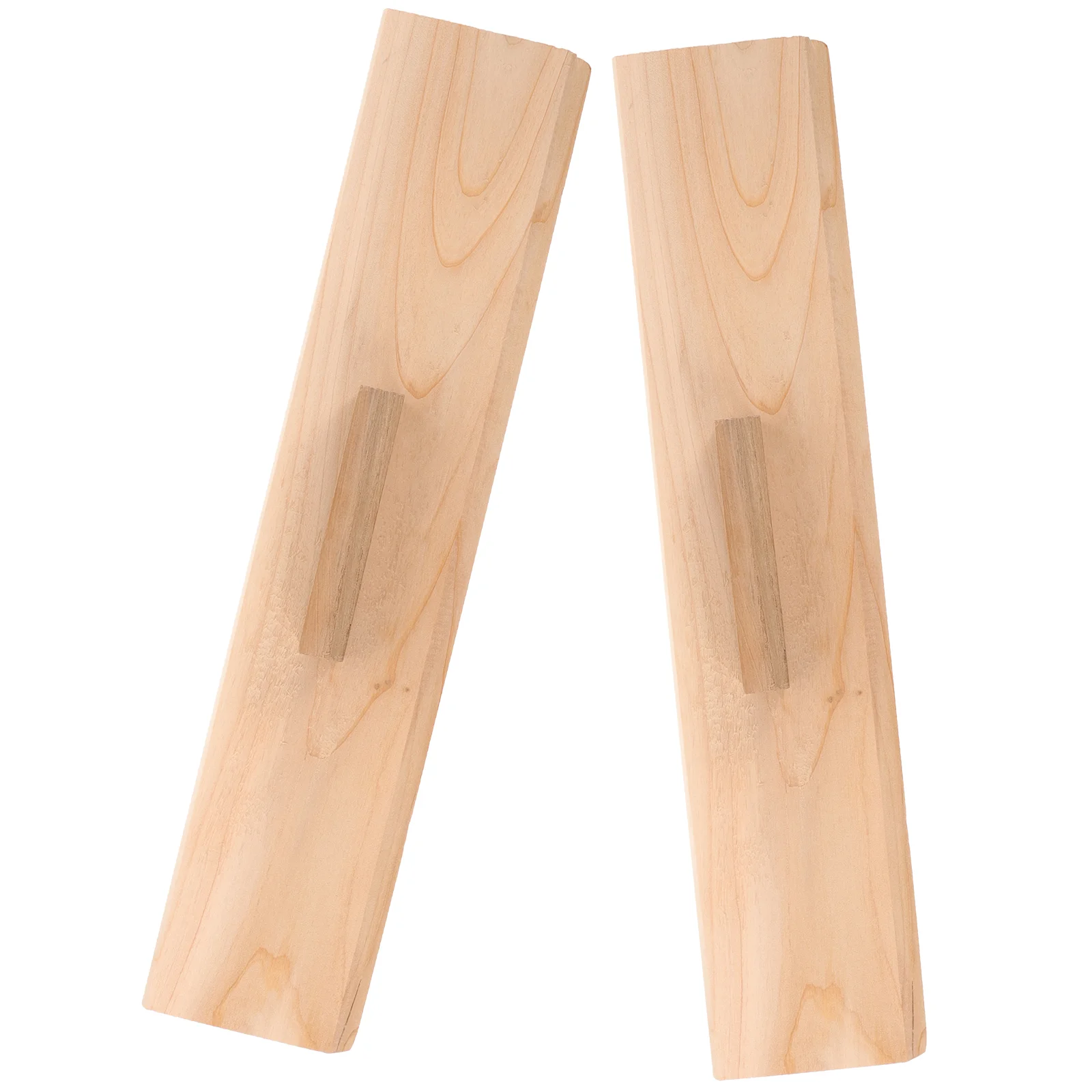 

2 Pcs Wooden Plate Folding Quilt Tool Stacking Supply Training Boards Fast Quilts