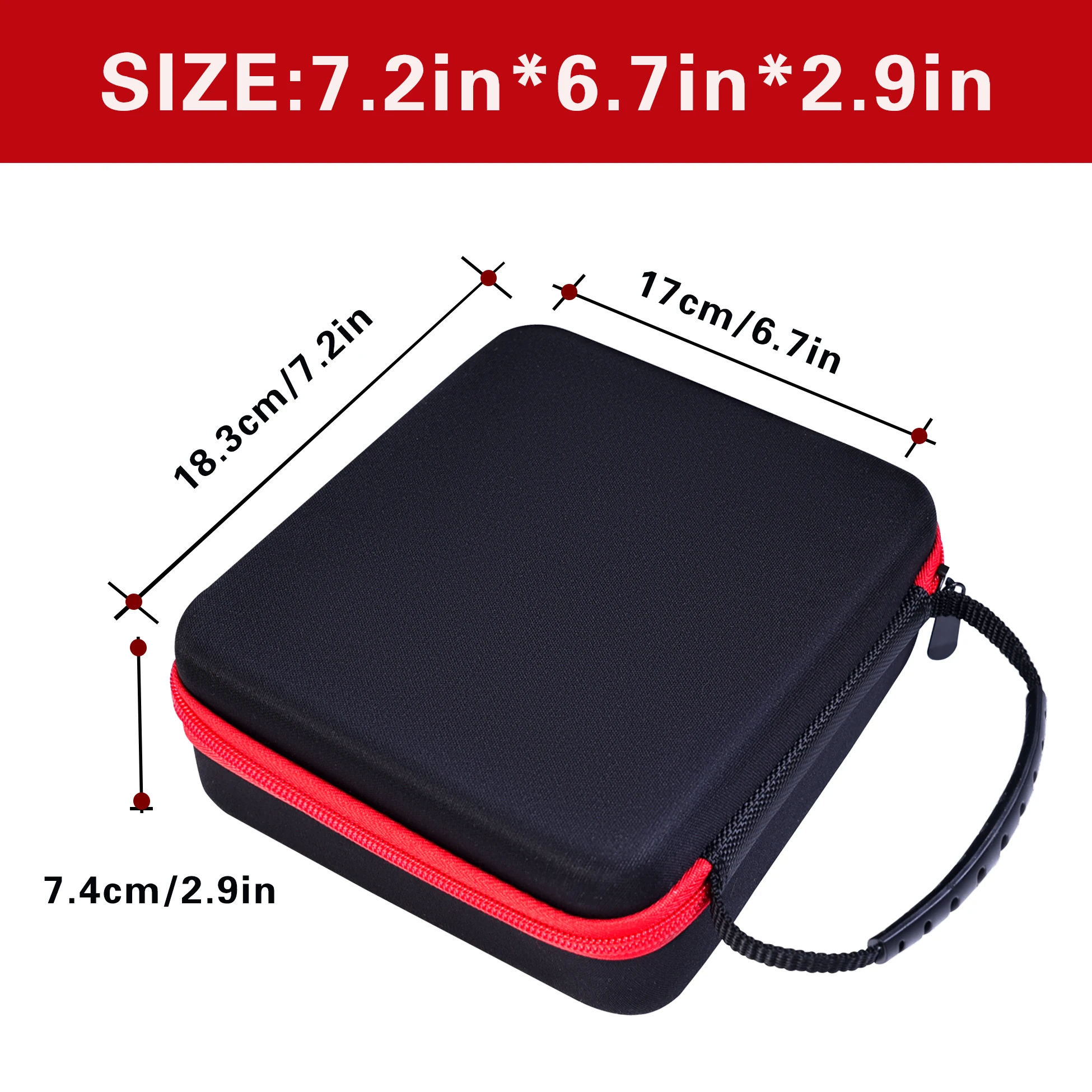 하드 배터리 보관함 휴대용 보관 가방 휴대용 케이스에는 110개의 AA AAA 배터리가 들어있을 수 있으며 여행용 보관에 적합합니다(케이스만 제공)