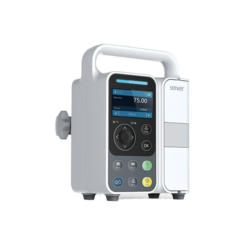 New Animal and Animal Infusion Pump with Automatic Infusion, Sound Alarm, AC/DC Dual Use Pet Hospital Infusion Pump