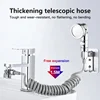 4pcs/Set Faucet Extender Bathroom Shower Faucets Set Spray Drains Strainer Hose Sink Washing Hair Bathrooms Kitchen Accessories 4