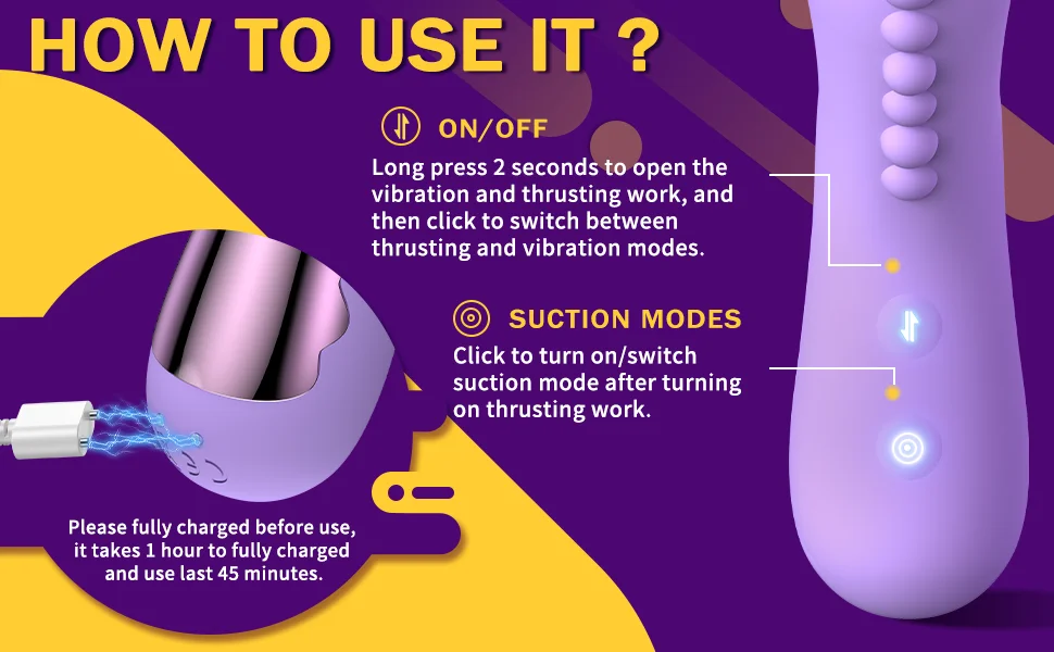 Sucking Clitoral Stimulator And Thrusting G-spot Vibrator_voghion.com