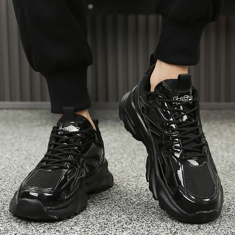 Luxury Golden Men's Sports Shoes 6