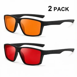 Unisex Anti - Fatigue Blue Light Blocking Glasses (2 Pack)
