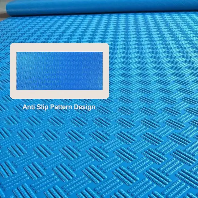 Ladder Pad Pvc Dugó Létra Szőnyeg Nincs Elhalványuló, Nem Csúszás Lépcső, Megvastagított Összecsukható Medence Bélés Hajlásos Csúszásgátló - Image 4