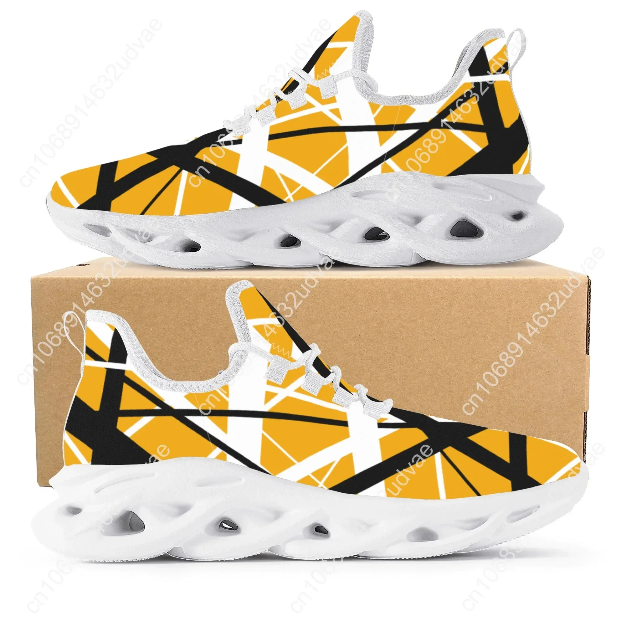 Van Evh 1984 Stripes Halen Fashion Sneakers Mens Womens Teenagers Breathable Mesh Casual Running Shoes Lace-Up Basketball Shoe