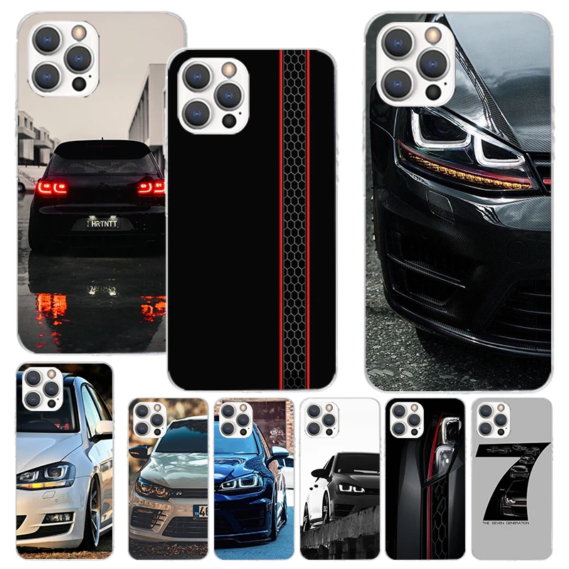 Sport Car Inspired Soft Silicone Phone Case - Vibrant Print Design