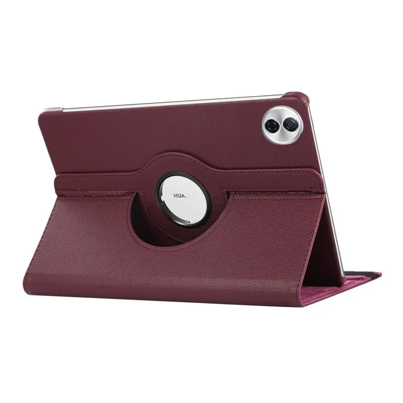 Premium Rotating Smart Flip Stand Leather Cover