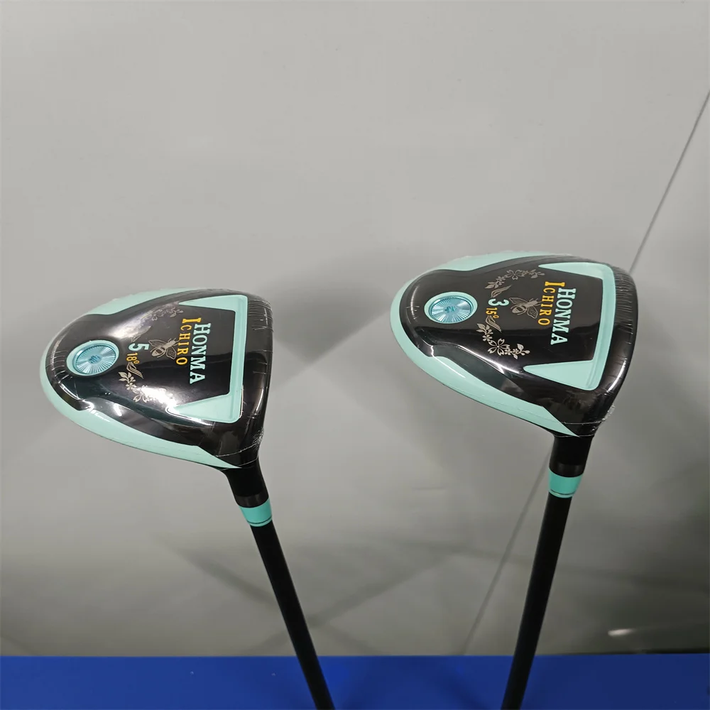 

Women's New Golf Fairway Wood with shaft Ichiro #3/#5 Fairwdy Wood exceed standard mood High reverse golf R/S/SR