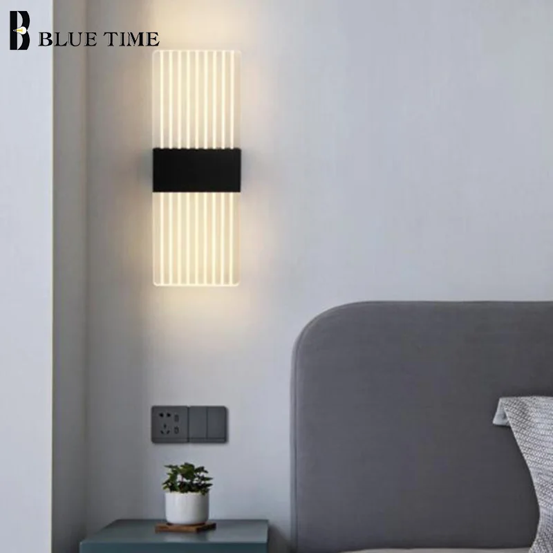 

Modern LED Wall Light for Living Room TV Background Wall Bedroom Bedside Light Sconces Wall Lamp Home Indoor Lighting Luminaires
