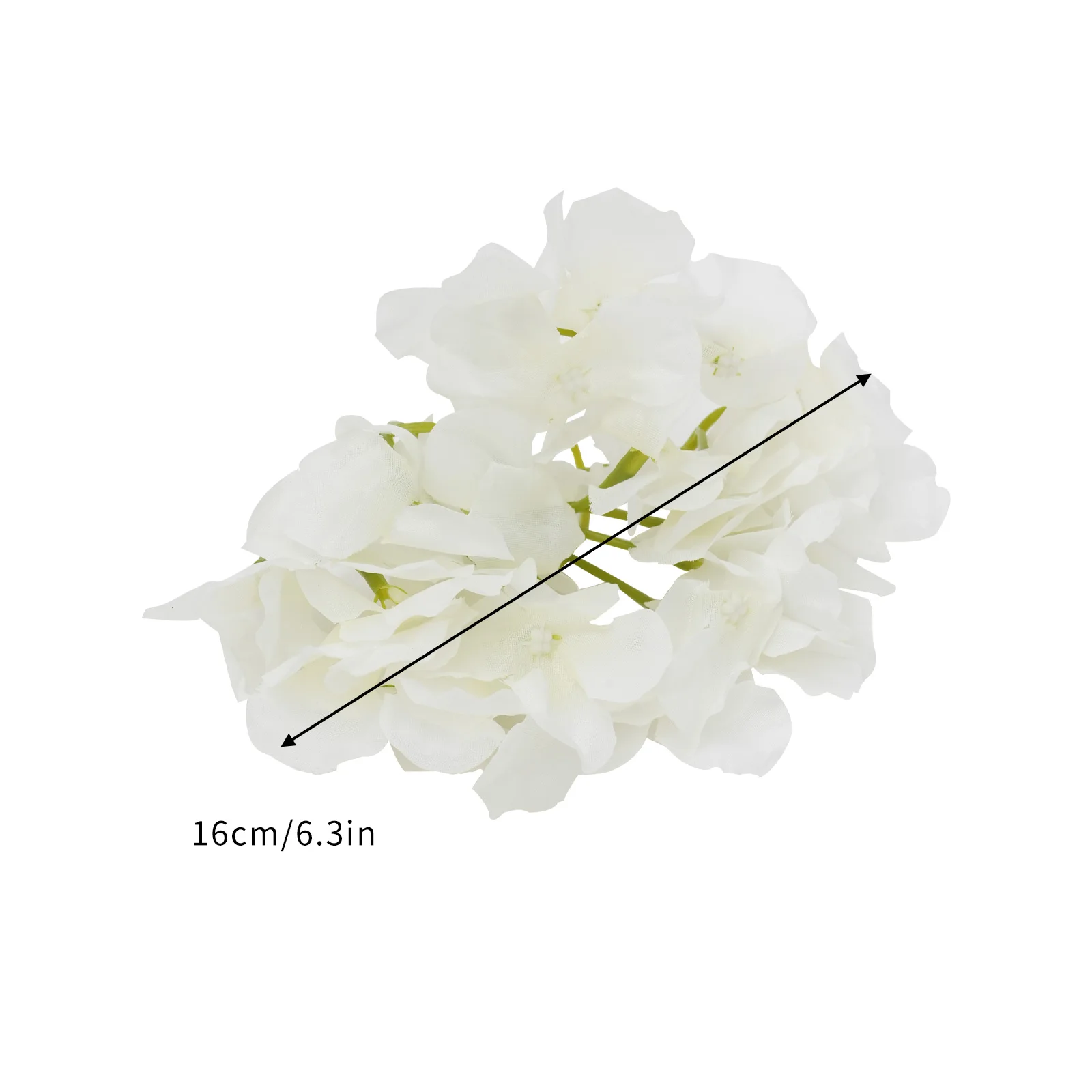 5PCS Artificial Flowers Realistic Single Long Stem Silk Flower Head for Wedding, Home, Hotel, Party Decoration