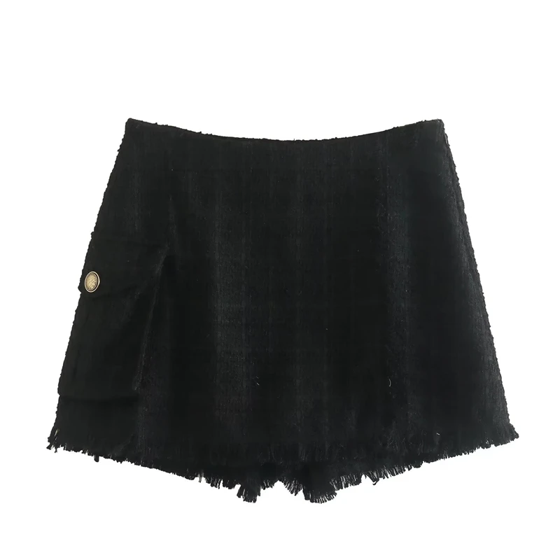 

Summer New Temperament All-match High Waist Slim Skirt Black A-line Skirt Bag Hip Skirt