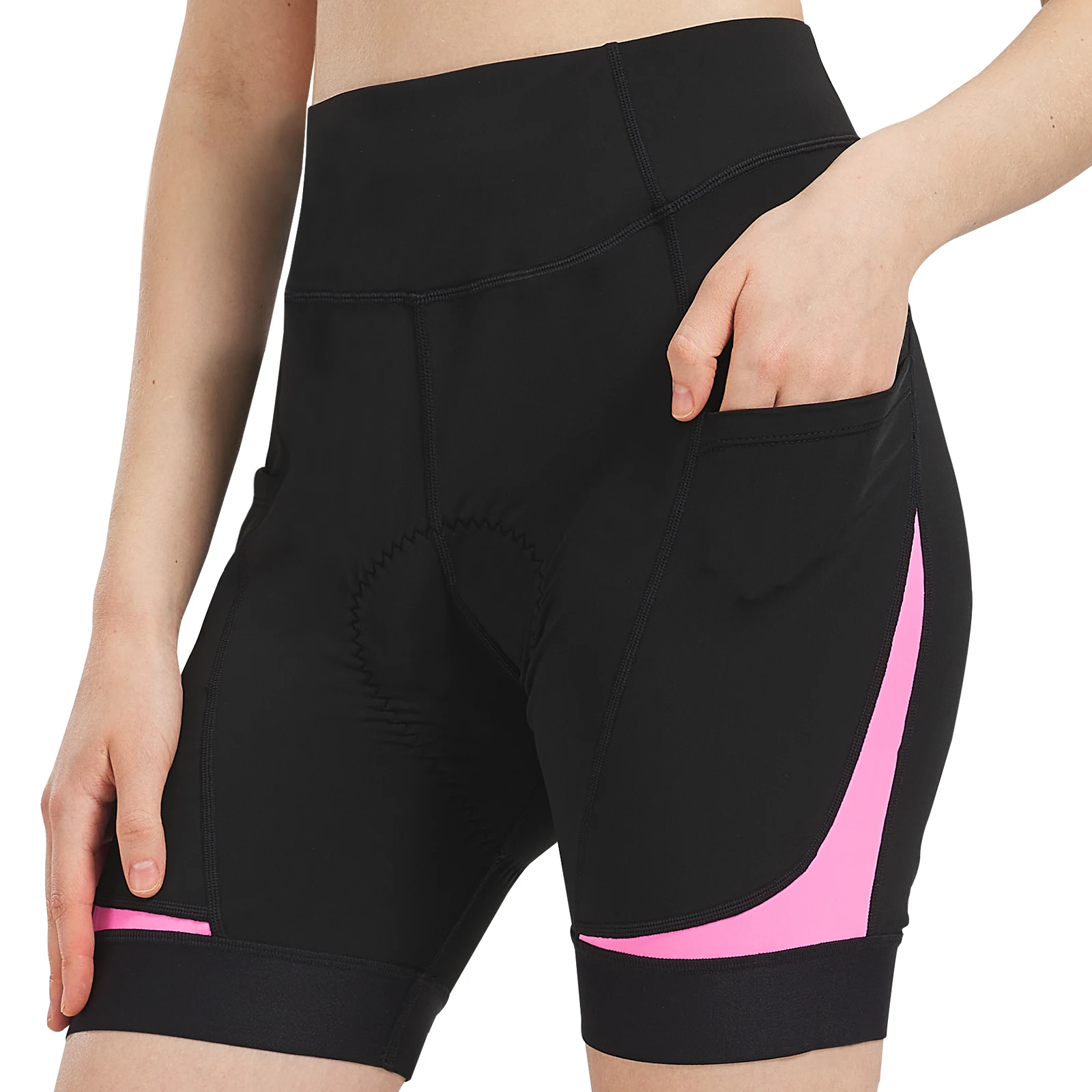 

VEPAUS Women's 4D Padded Bike Shorts Cycling Underwear with Pockets UPF50+