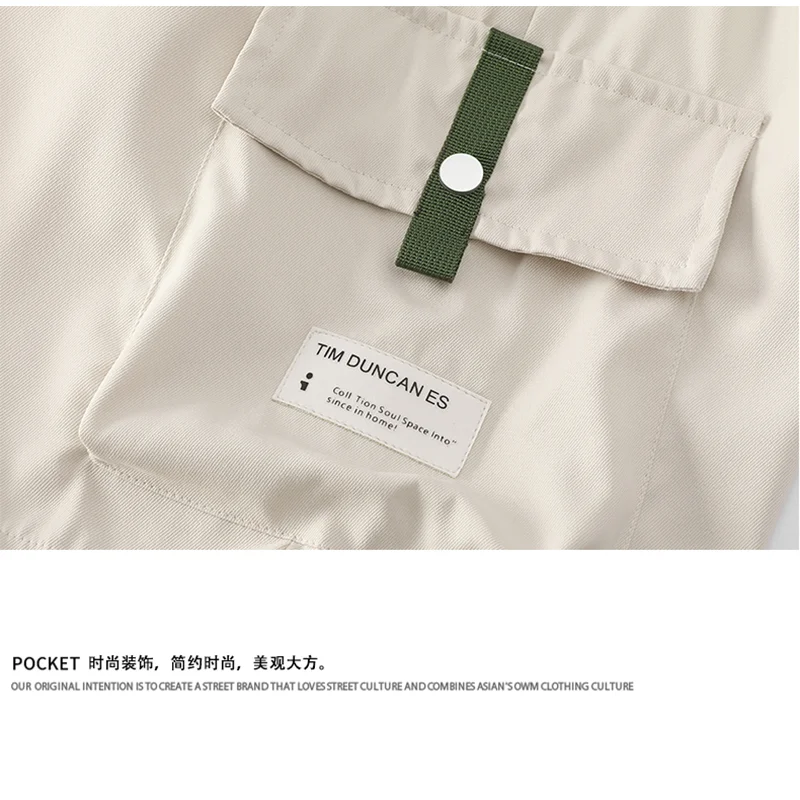 2024 Summer Men Shorts Loose Casual Multi-Pocket Baggy Shorts Streetwear Hip Hop Fashion Trend Shorts 5Xl Casual Jogging Shorts