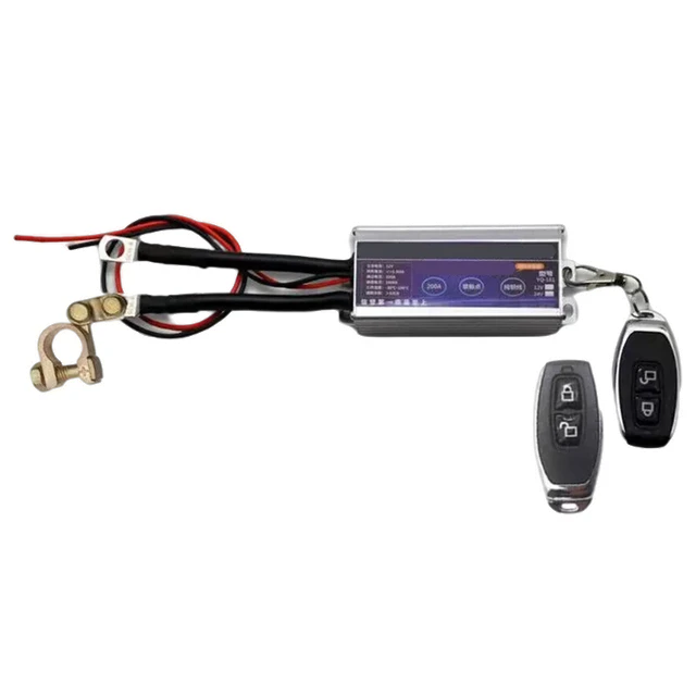 Autobatterie-Trenn schalter Isolator-Haupt schalter 12V Universal-Funk  fernbedienung Anti-Leckage-Hauptstrom schalter