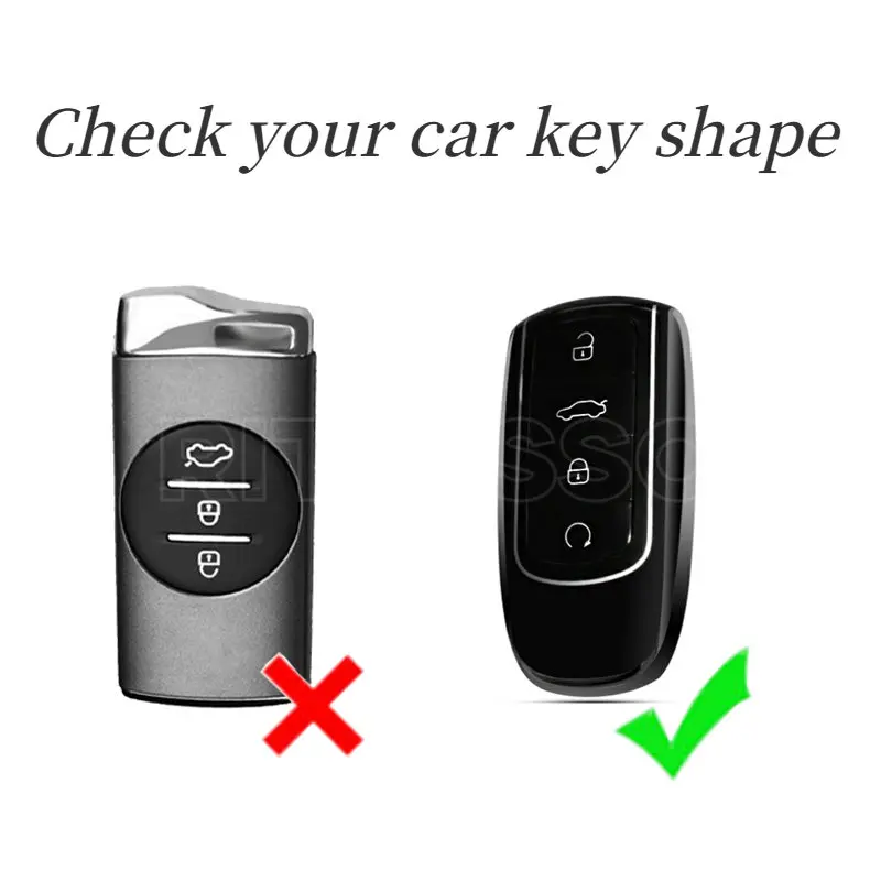 Chery Tiggo 8plus Tiggo 8 New 5 Plus 7pro Max Omoda 5 C5 액세서리 보호대 용 투명 TPU 자동차 원격 키 케이스 커버