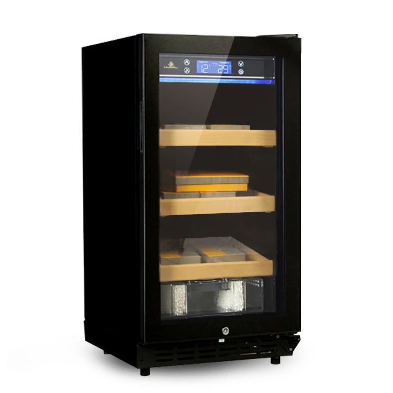 Three-Layer Parquet Cigar Cabinet Luxury Cigar Cabinet Constant Temperature Humidity Storage Machine