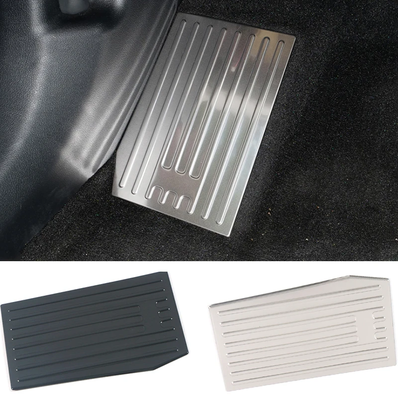 Car Pedals Pad Covers Hyundai Tucson NX4 Accelerator Fuel Brake Footrest Pedal Plate Cover Accessories