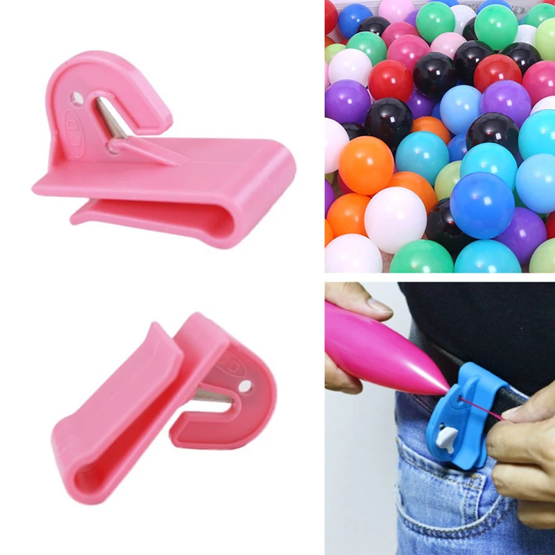 

1PC new Magic Balloon Cutter Balloon Ribbon Cutter Party Supplies Fixed On Belt Balloons Blade To Cut Ribbon