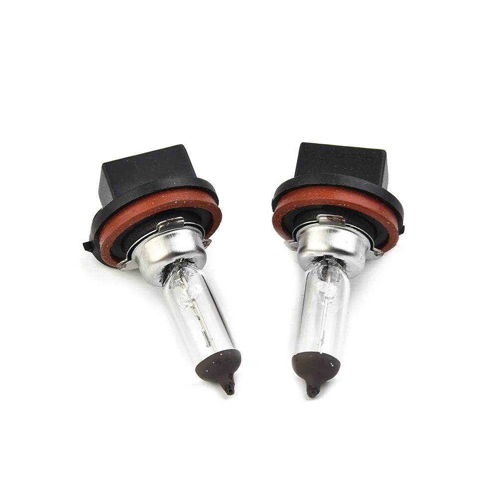 2pcs 12v 55w H11 Halogen Bulb 4300K Quartz Glass Car Fog Light Auto Lamp Halogen Headlight Bulbs White Fog Lights Car Accessory 4