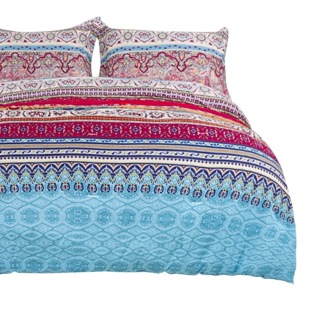 

Quilt Cover Cal King Bedding Set 3pc Bohemian Comforter Set Bed Duvets Free Shipping Sheets Sets Polyester Red Duvet Home Garden