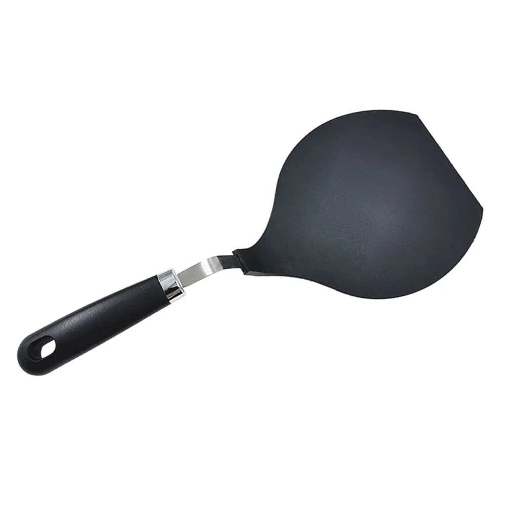 

Heat Resistant Nylon Non-stick Plastic Kitchen Food Turner (Black)