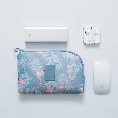 Blue flamingo