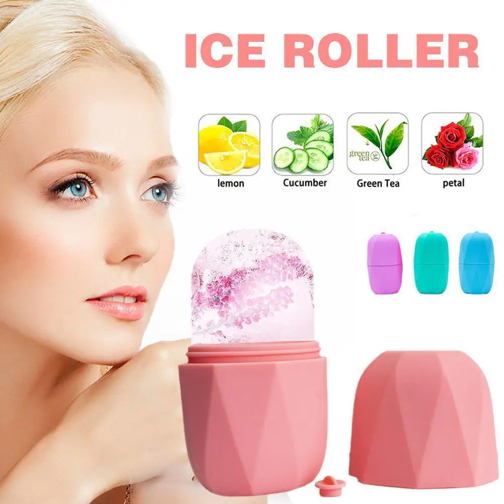 Silicone Ice Cube Trays Beauty Lifting Ice Ball Face Massager Care