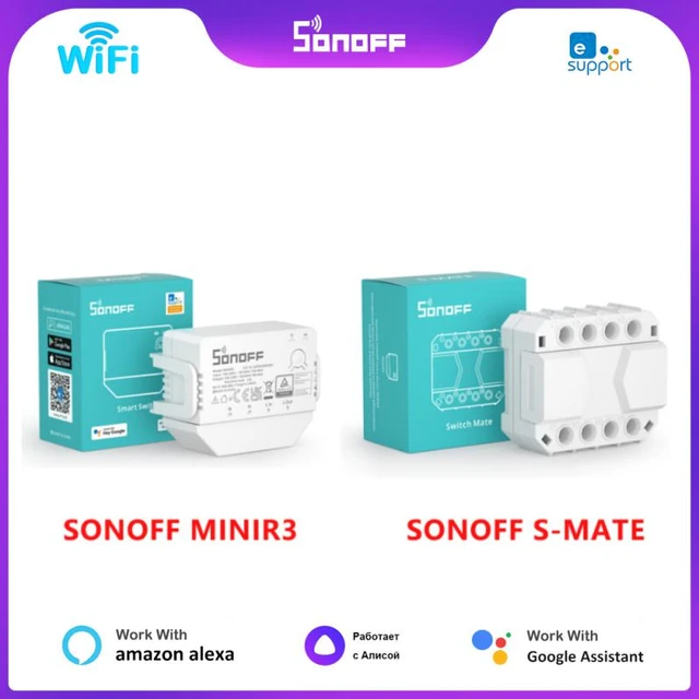 Sonoff Mini R3 Smart Switch Without Neutral 16A