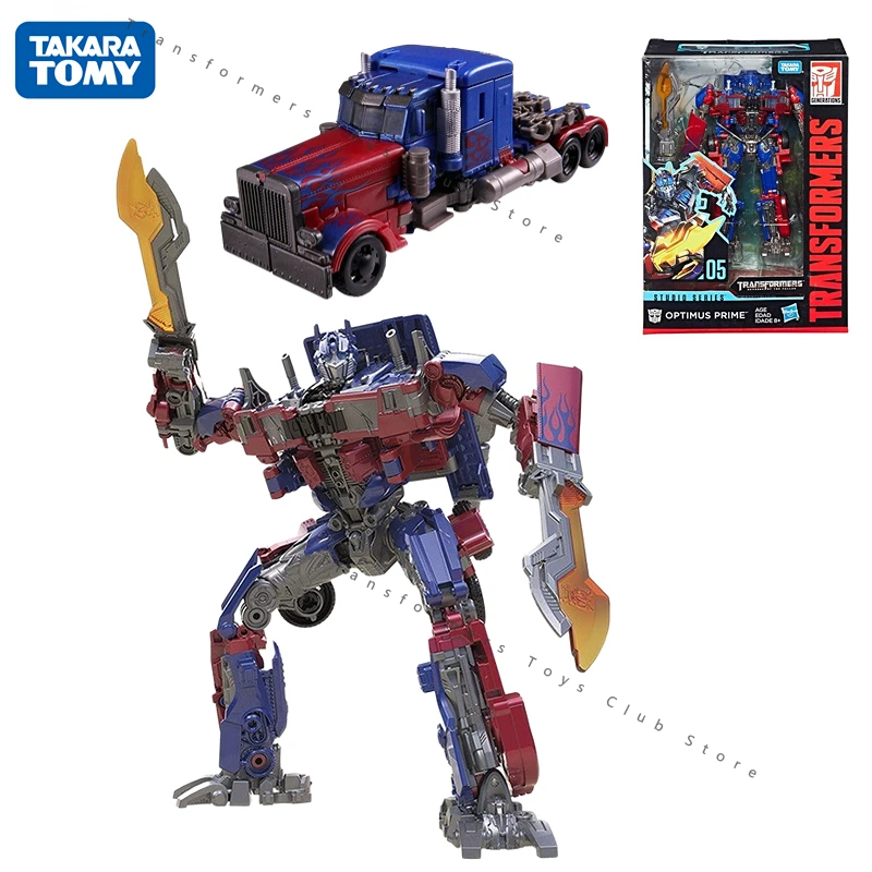 

In Stock Takara Tomy Transformers Classic Movie 2 Voyager Class V Class SS05 Optimus Prime Action Figures Collecting Toy Gift