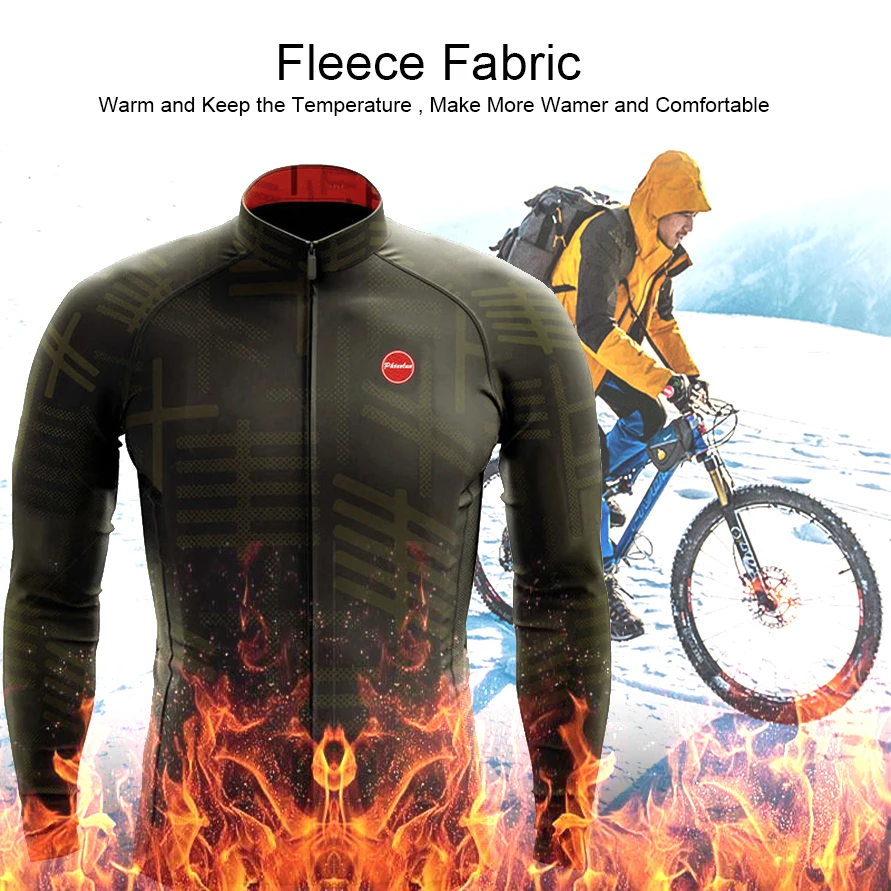 Phtxolue Winter Thermal Fleece Cycling Jerseys Set MTB Bike Clothes Maillot Ropa Ciclismo Invierno Bicycle Cycling Clothing cycling jersey,cycling suit,cycling jersey set