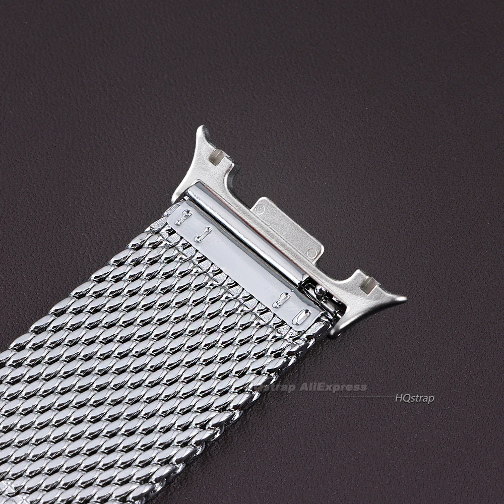 Premium Milanese Mesh Metal Strap - Elegant Steel Wristband Bracelet