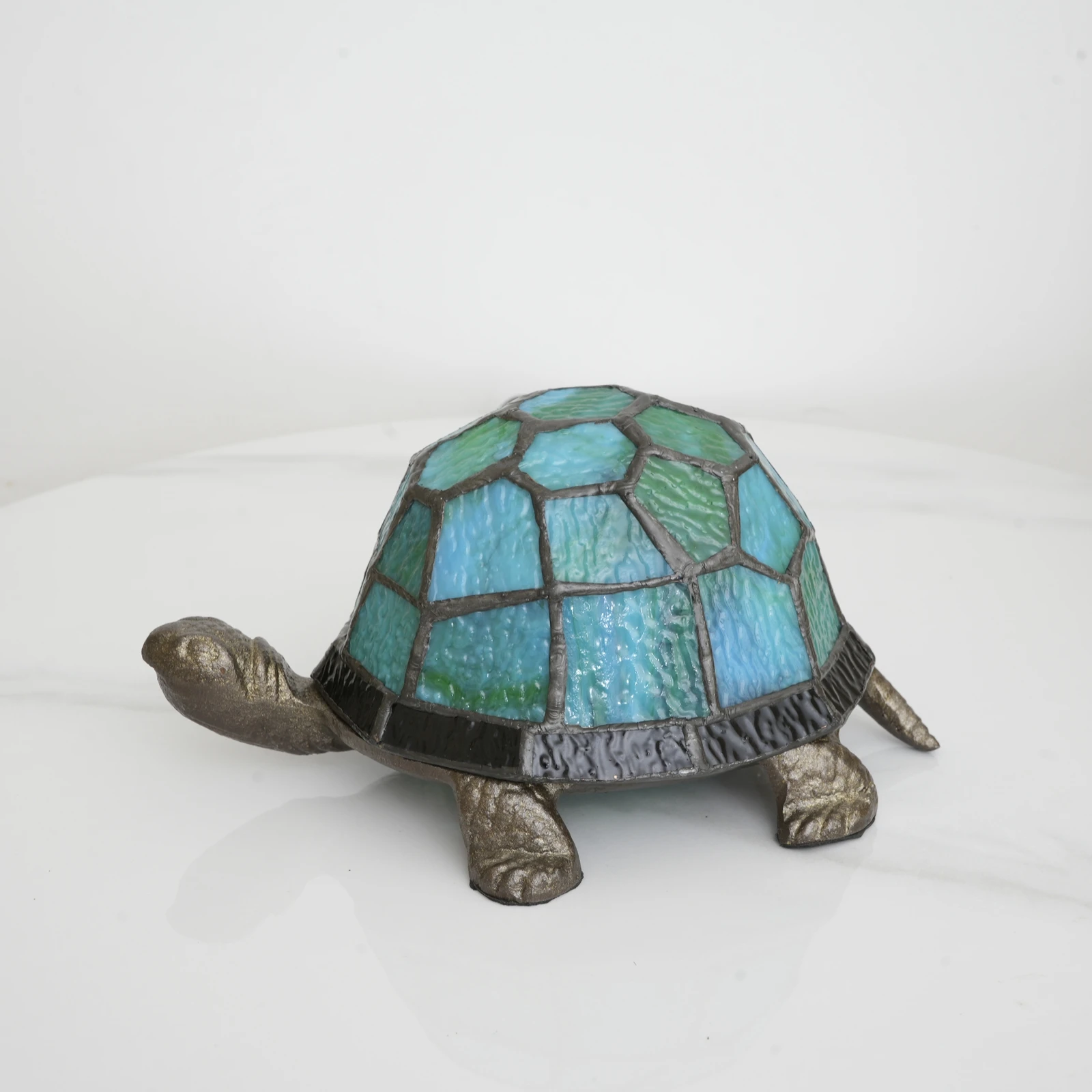 Stained Glass Turtle Lamp 2