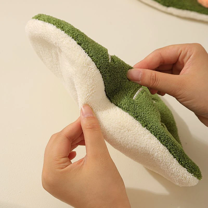 Leaf Hand Towel Bathroom Accessories Absorbent Kitchen Towel Soft Towel Hanging Towels Handkerchief Towels Home Wash Hand Towels 5