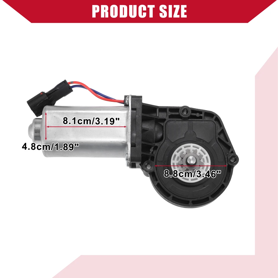 Moteur De Levage De Vitre Avant Droit Pour Ford F-150 1981-1996 - Compatible Avec Nombreux Modèles Ford