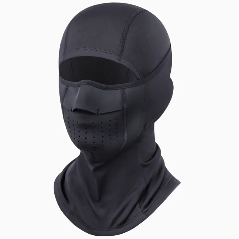Keep Warm Motorcycle Face Shield Velvet Ski Mtb Bike Head Cover Scarf Mountaineering Winter Windproof Hooded Face Mask