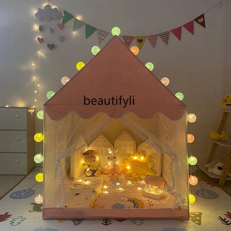 Small tent indoor, sleepable girl baby toy house household separate bed artifact birthday gift