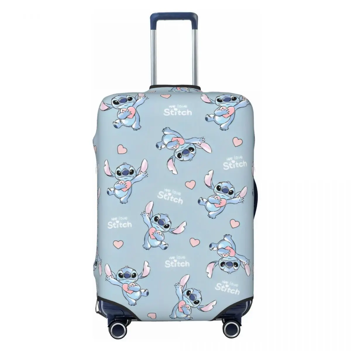 MINISO Stitch Cartoon Suitcase Cover Business Vacation Useful Luggage Case Protection 2