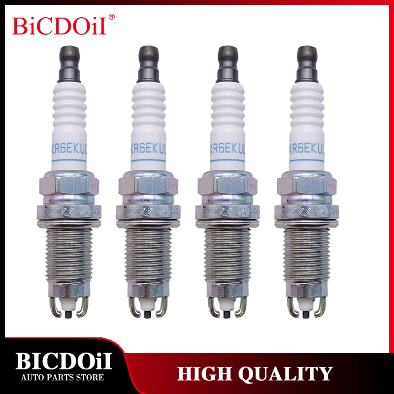 4/6PCS MD355067 BKR6EKUC Spark Plug for Mitsubishi Aspire Galant Lancer Cedia Pajero Legnum Toyota Nadia SXN10 Vista 3S-FSE