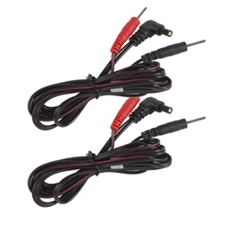 Universal Electrode Lead Wires (2pcs 2pin black)