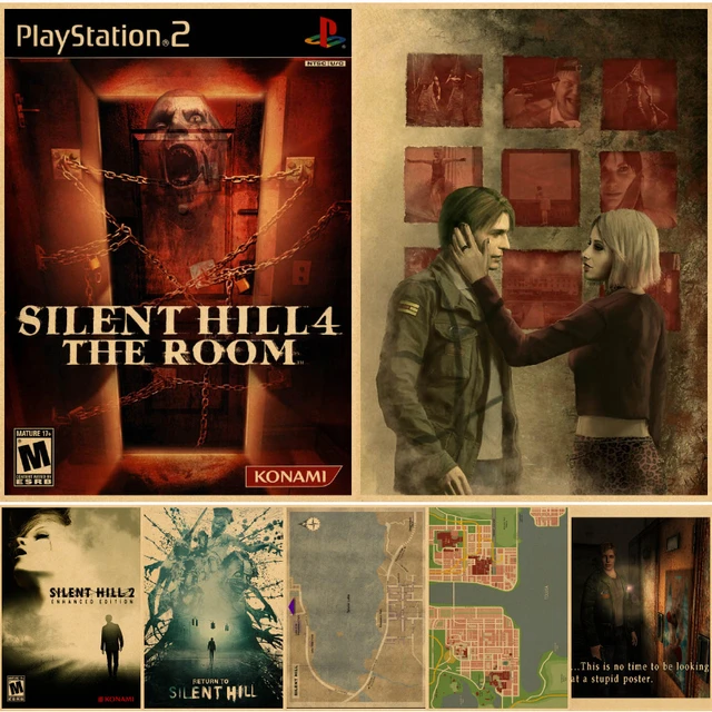 Silent Hill Posters Movie Wall Stickers Kraft Paper Paper Prints High  Definition Livingroom Bedroom Home Decoration - AliExpress