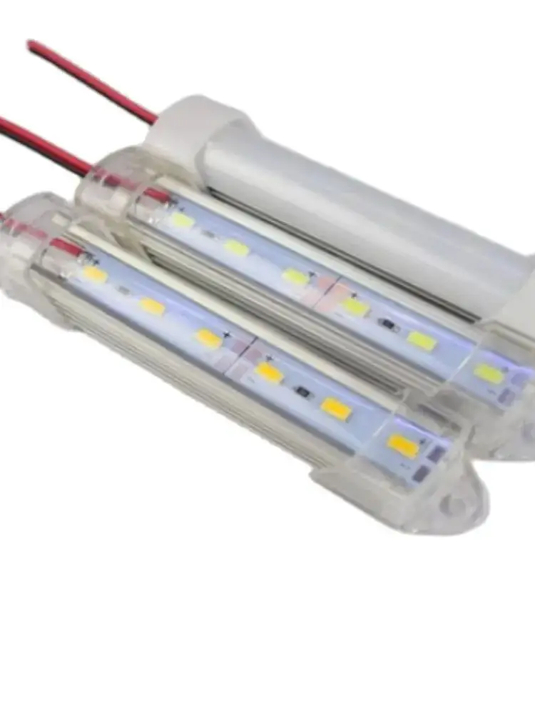 Tira de luces LED de 12V/24V, 24/48, 330x15mm, tubo rígido duro, barra de  lámpara IP65, resistente al agua, 5730 led, tiras de luces de cuentas para