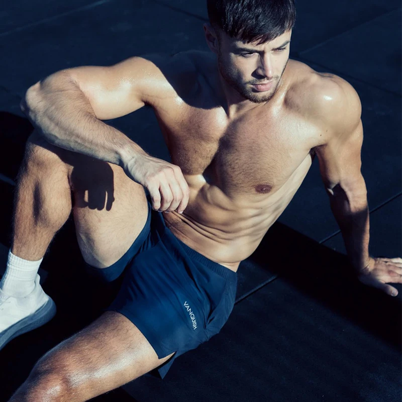 Men's Clothing Shorts New Summer Sports Fitness Training Shorts Quick Drying Breathable Elastic Jogging Bodybuilding Beach Pants