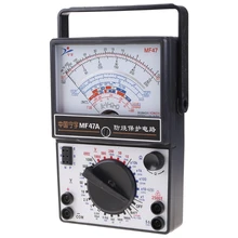 Portable Mechanical Pointer Type Multimeter Measurement AC for Dc Current Meter Ammeter Ohmmeter MF47/JO411 Multitester