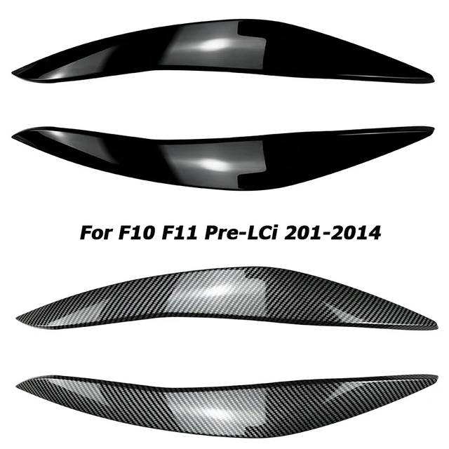 Couverture de phare avant pour BMW série 5 F10 F11 2011 – 2014, accessoires  de voiture - AliExpress